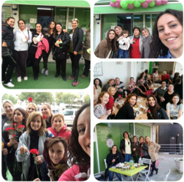 İzmir Üçyol Park b-fit Merkezimiz 8 Mart Kadınlar Günü Kutlaması